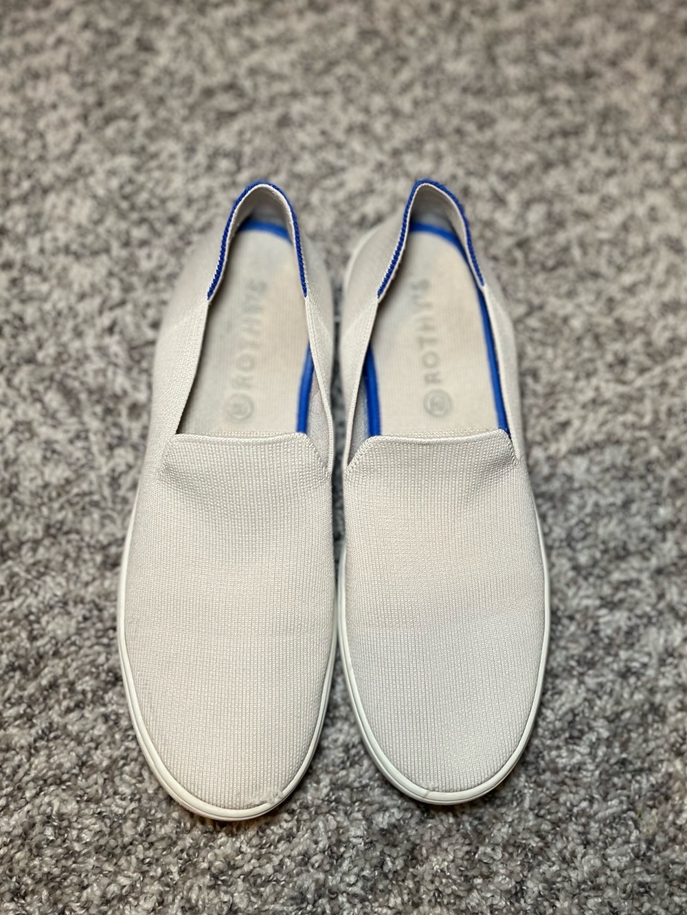 Rothy’s The Original Slip On Sneaker Sand‎ Women’s Size 11.5 Comfort Shoes